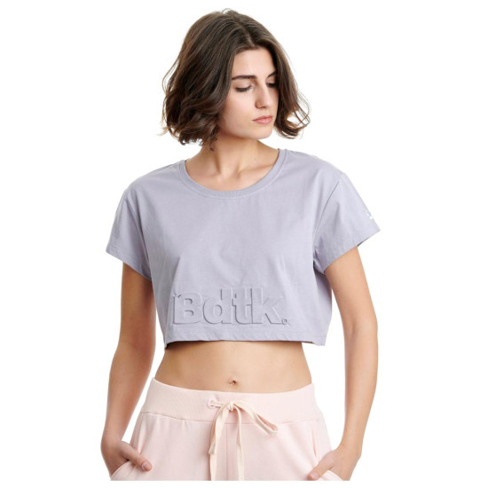 Bodytalk Γυναικεία κοντομάνικη μπλούζα Cropped